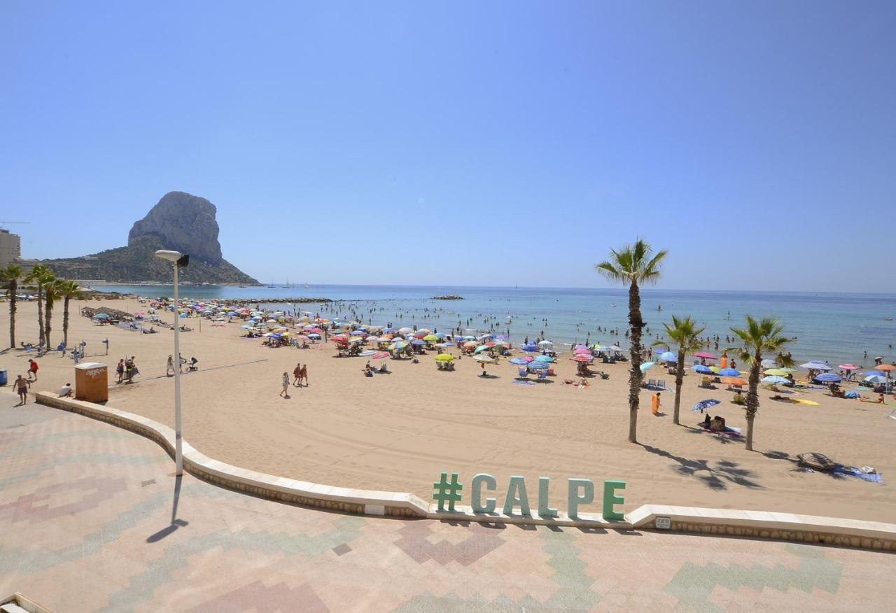 Ferienwohnung Edificio Oceanic Calp Exterior foto