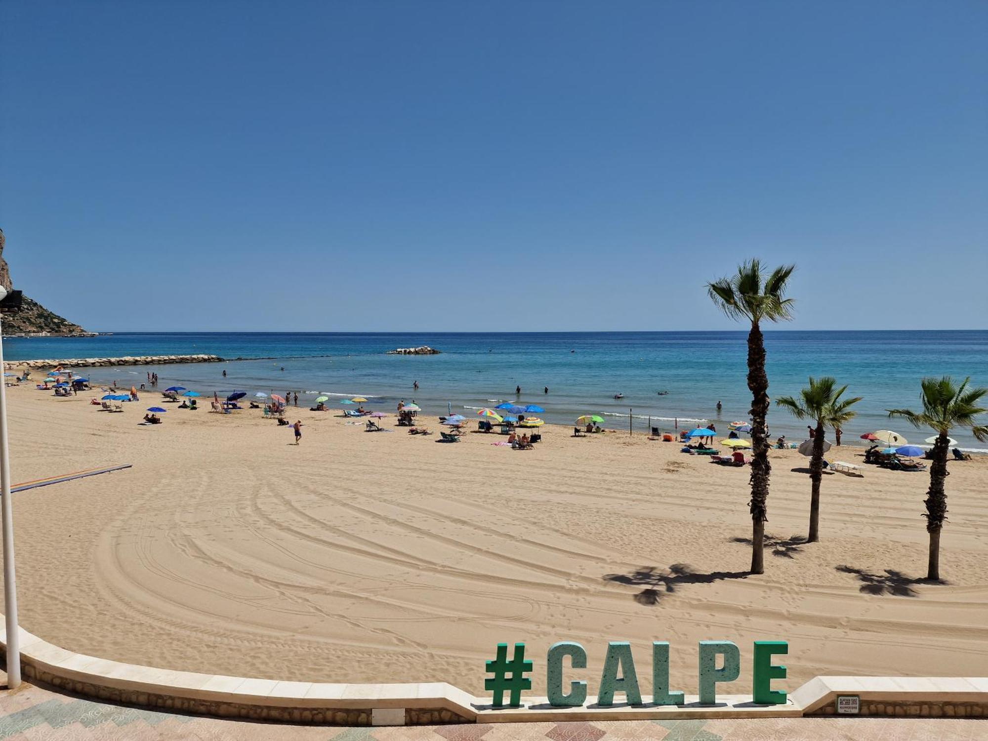 Ferienwohnung Edificio Oceanic Calp Exterior foto