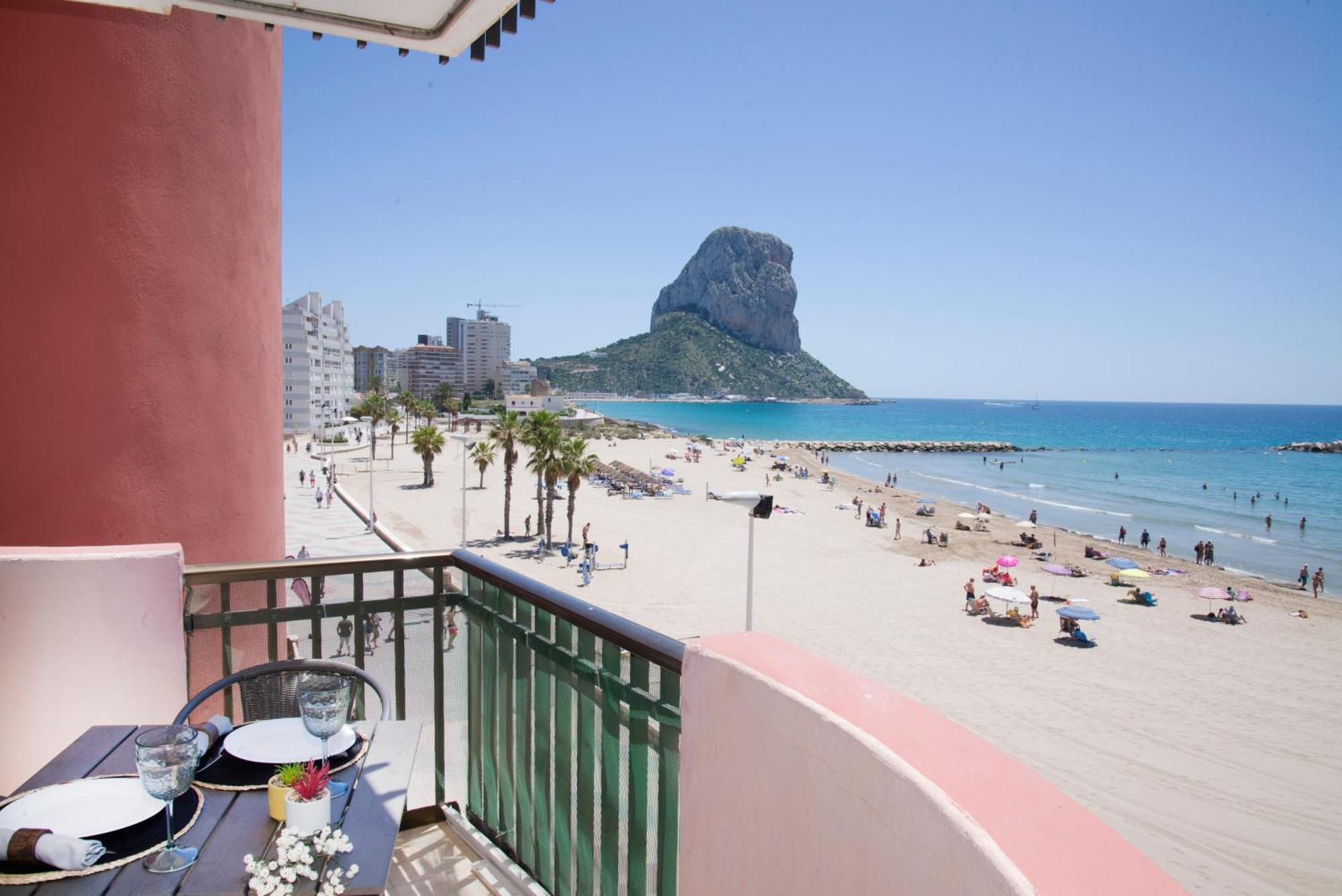 Ferienwohnung Edificio Oceanic Calp Exterior foto
