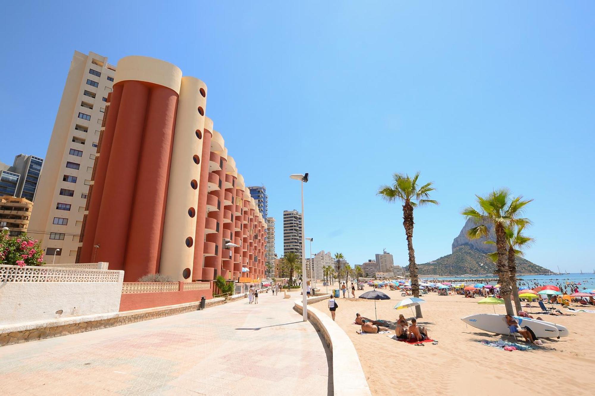 Ferienwohnung Edificio Oceanic Calp Exterior foto