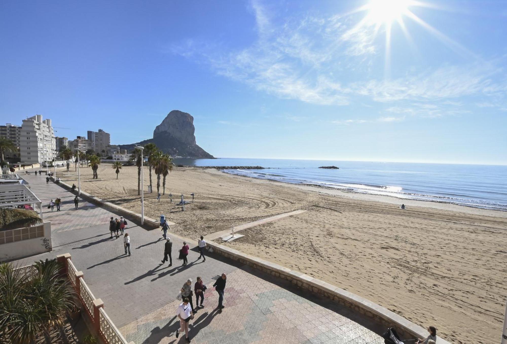 Ferienwohnung Edificio Oceanic Calp Exterior foto