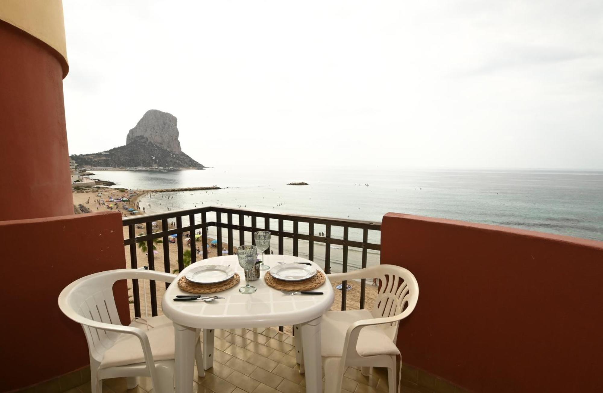 Ferienwohnung Edificio Oceanic Calp Exterior foto